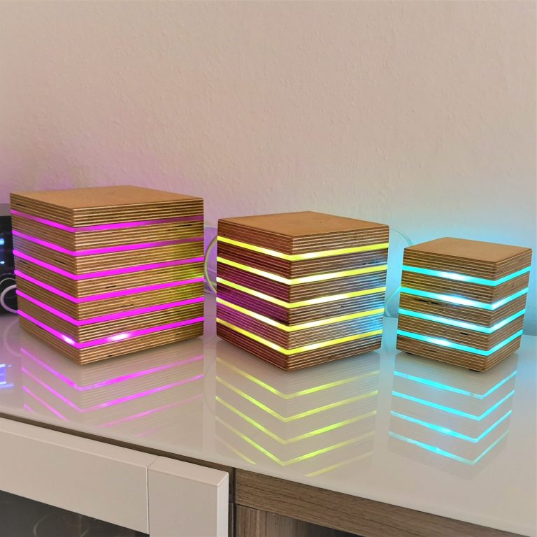 LED Cube 3er (S/M/L)